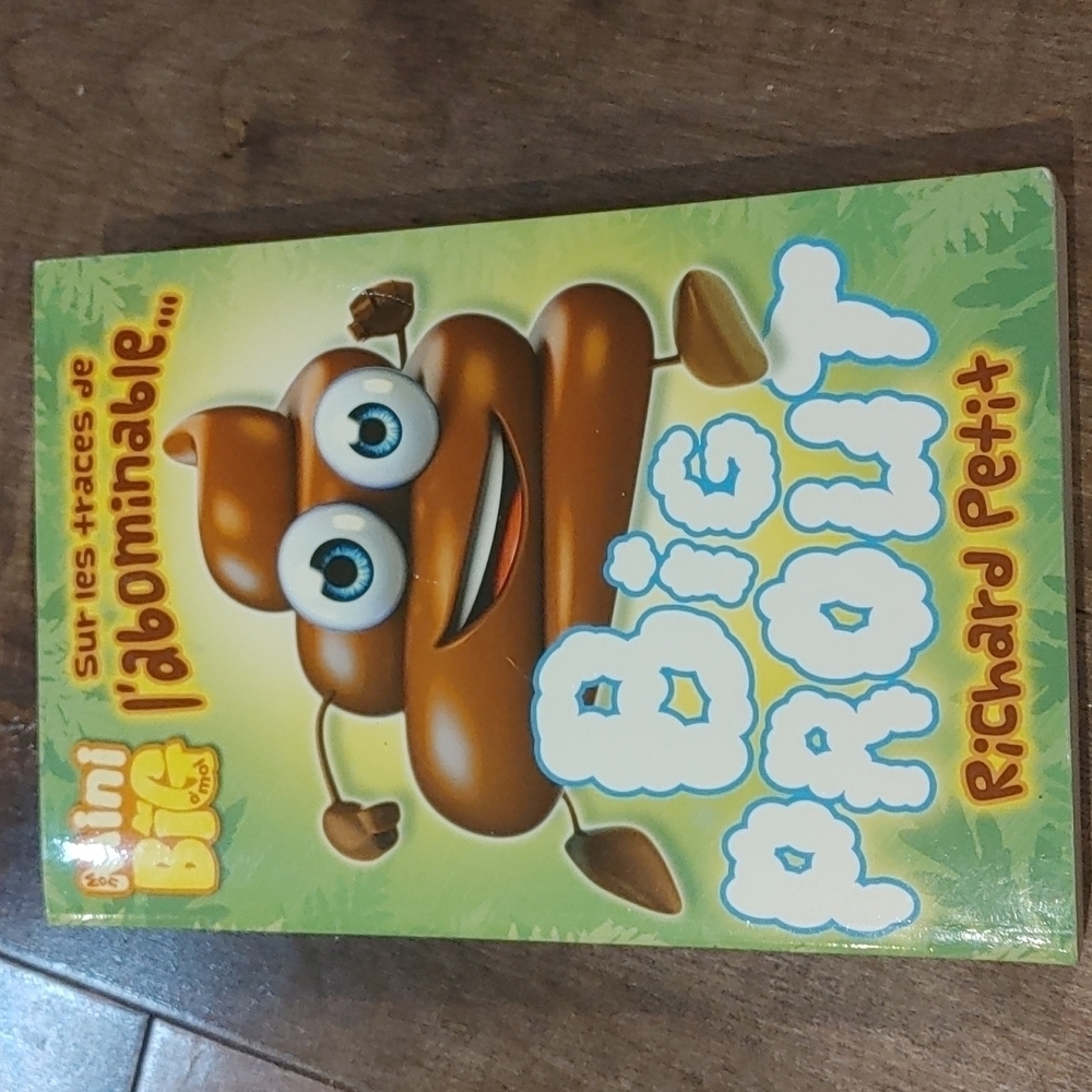 French kids books. Mon mini big a moi, Big‎ Prout